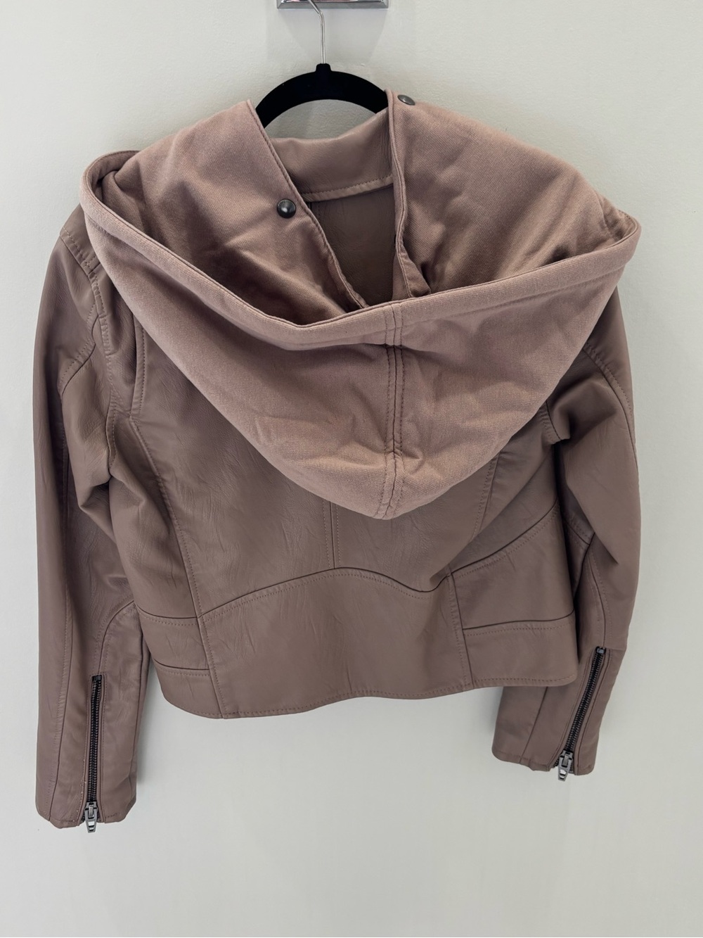 Blank NYC moto jacket with removable hood - Picture 3 of 4